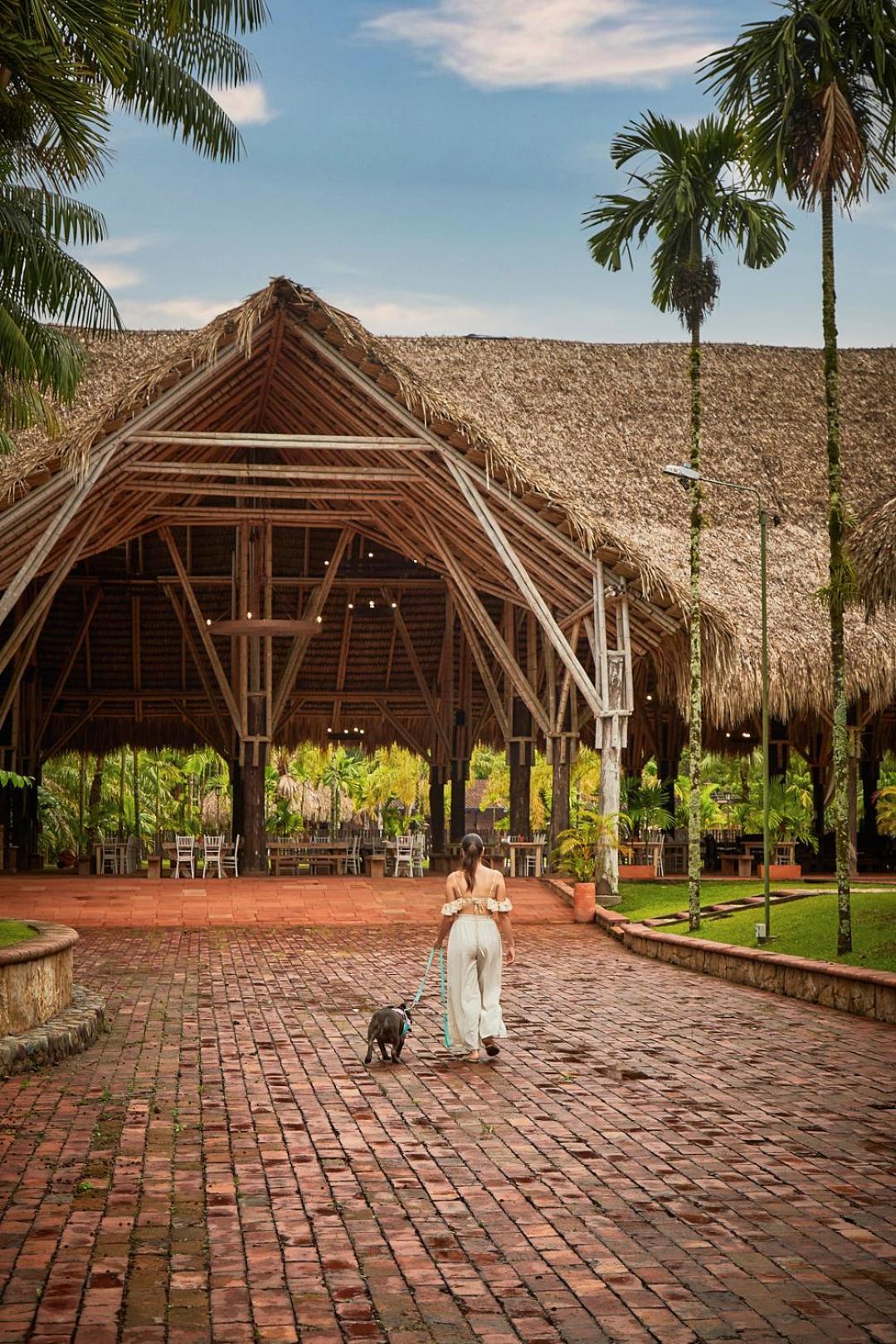 Hotel Hacienda Palo a Pique La Palmera Exterior foto